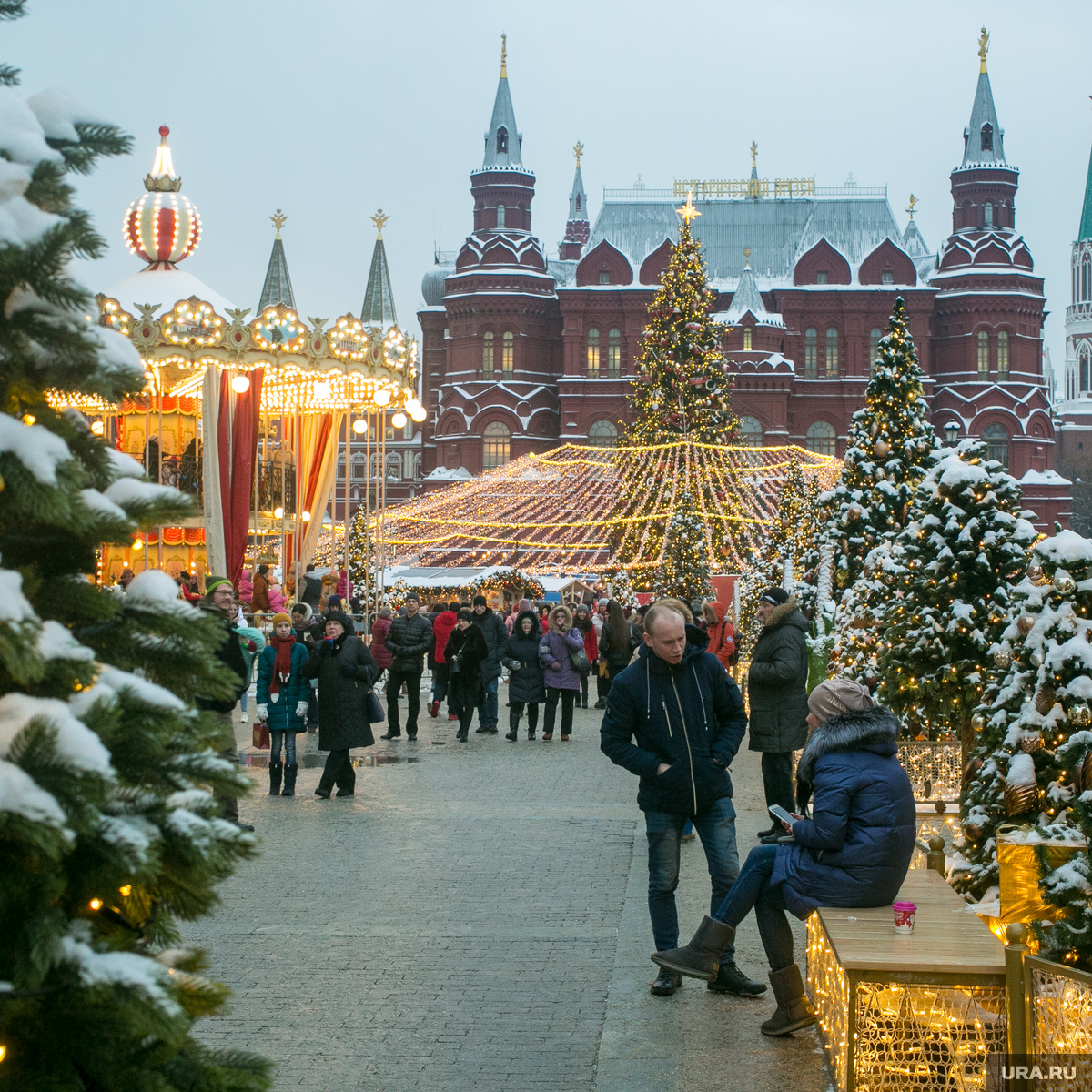 китай город москва зимой