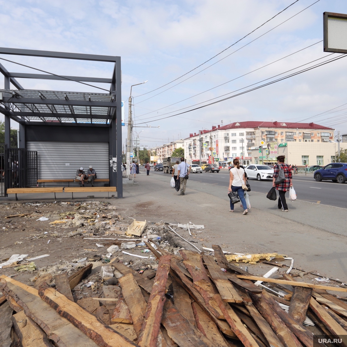 В Кургане снесли бывший магазин экс-главаря ОПГ. Фото