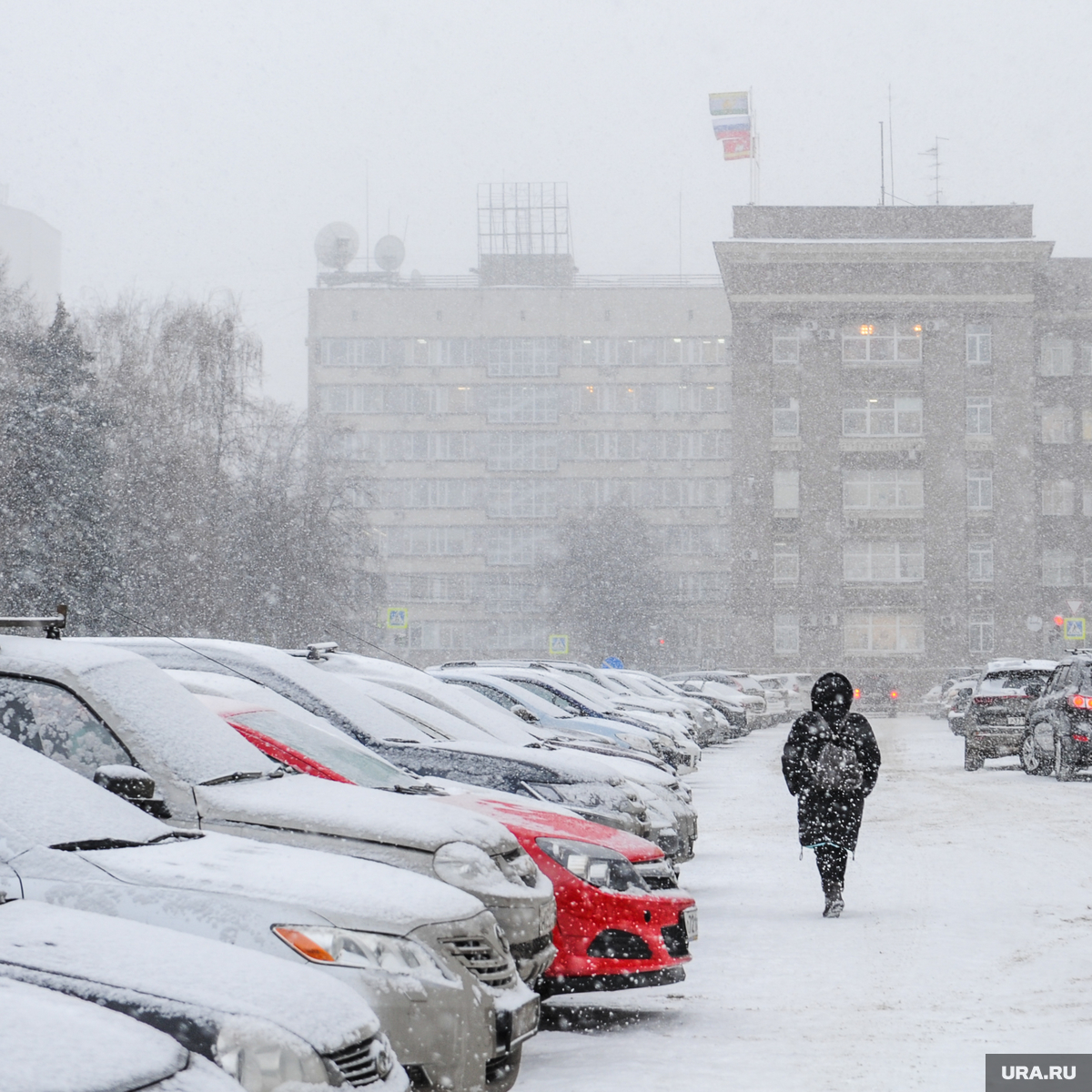 Погода в Челябинске 12-18 декабря 2022 года, снегопады, ветер