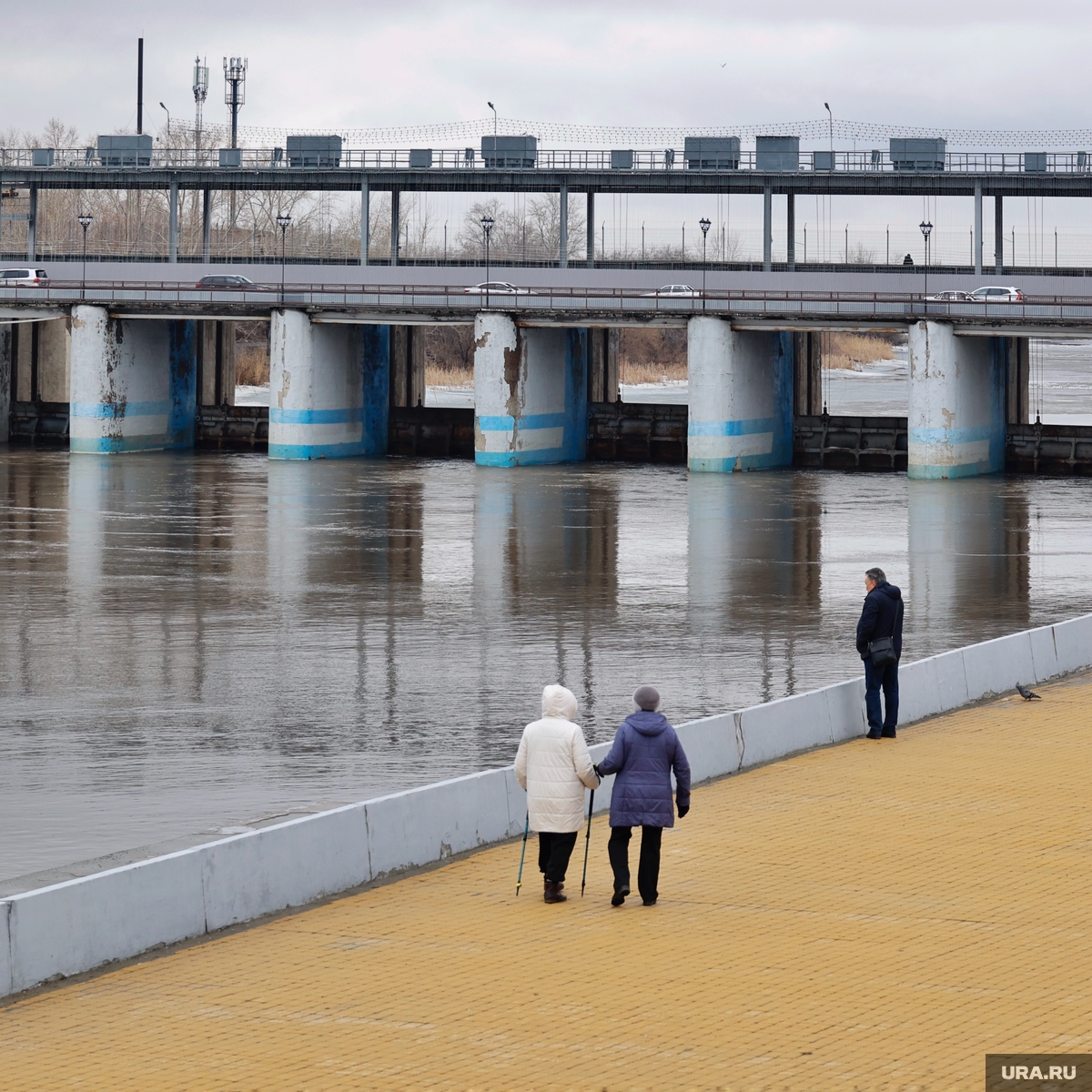 Паводок в Кургане 2024: как движется волна наводнения, карта