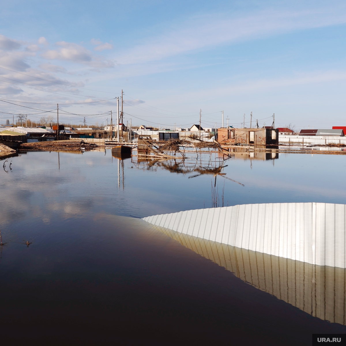 Паводок в Курганской области 6 мая 2024: сколько домов освободилось от воды