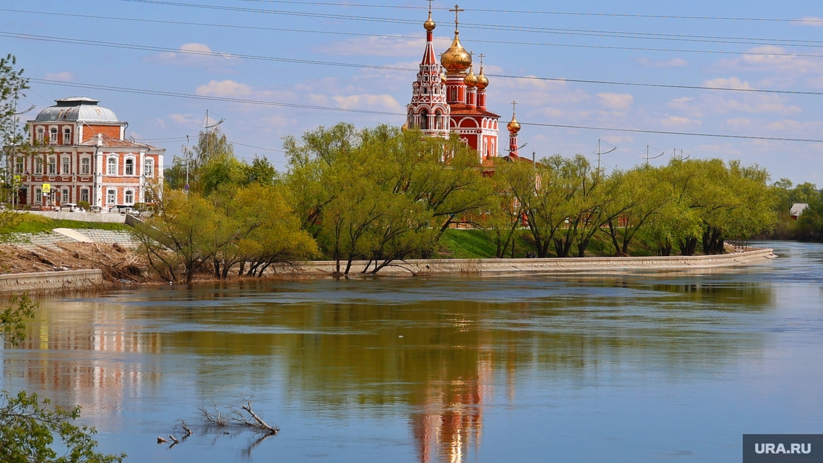 Паводок в Кургане: как выглядит набережная спустя месяц