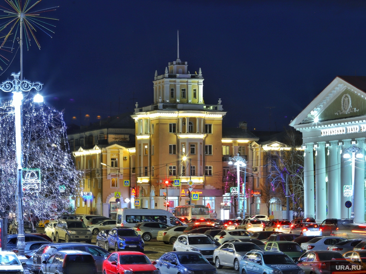 Как изменился Курган к Новому году. Фотоподборка самых красивых мест города
