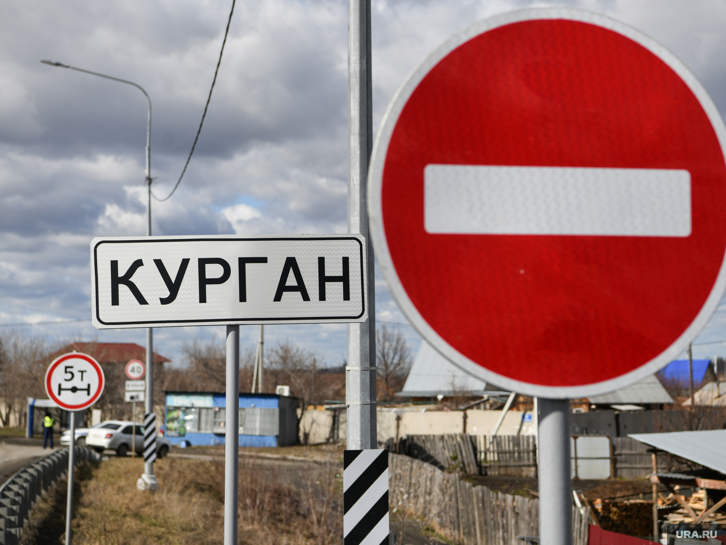 В Кургане перекрывают перекресток Ленина — Маркса в центре города