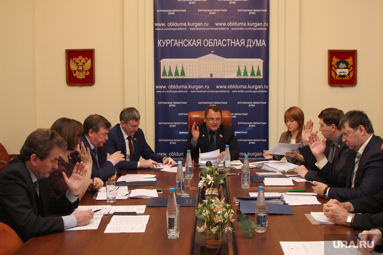 Заседание комитета областной ДумыКурган, комитет областной думы по законодательству 6созыва