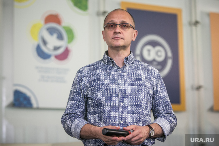 Глава УВП Сергей Кириенко во время выступления перед молодыми руководителями НКО на «Территории смыслов». Июль 2017