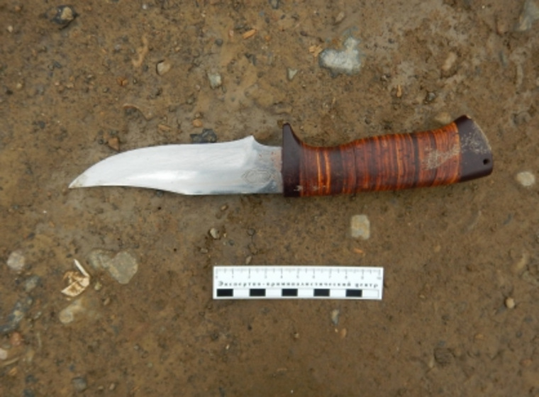 Этим ножом Наймушин устроил массовую резню в Шамарах