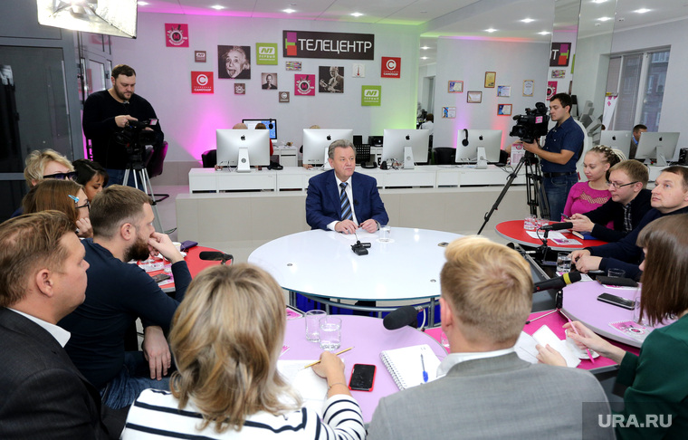Пресс-конференцию глава Нижневартовска провел в новом телецентре