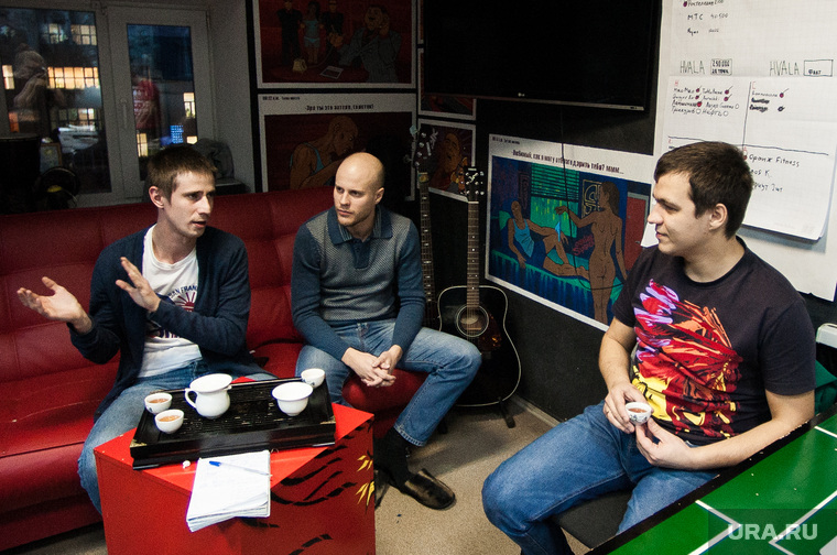 Создатели платформы по управлению гостевым Wi-Fi «Hvala Cloud» (слева направо): Кирилл Евсюков, Евгений Мельников, Денис Гараев.