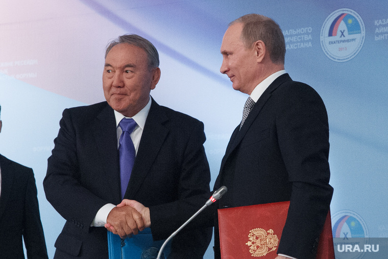 Нурсултан Назарбаев был в Екатеринбурге ровно два года назад 