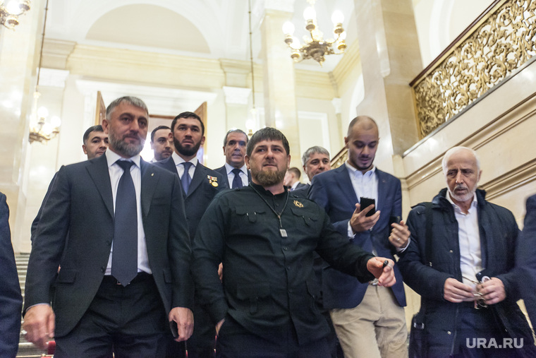 Рамзан Кадыров и Адам Делимханов (слева) готовят новый массовый митинг в поддержку чеченского лидера 