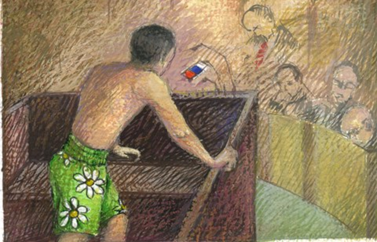 Иллюстрация из книги сказок О.Шелепова