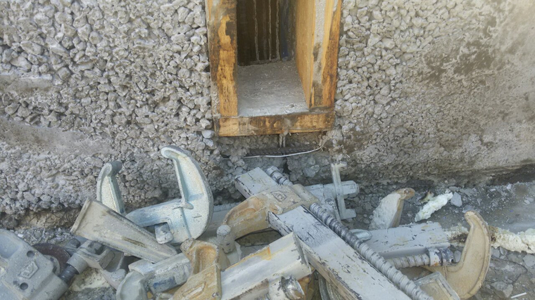«Пупырчатого бетона» на стройке быть не может, заверили в компании