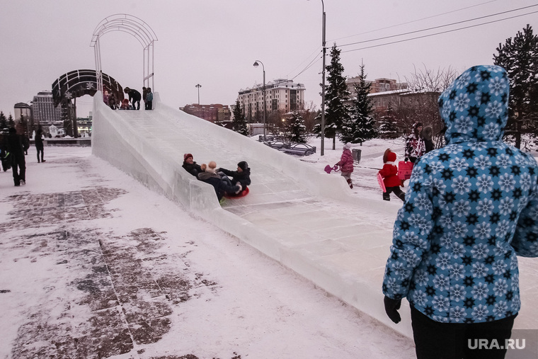 Ледовый городок с горками обошелся городской казне в 3,6 миллиона рублей