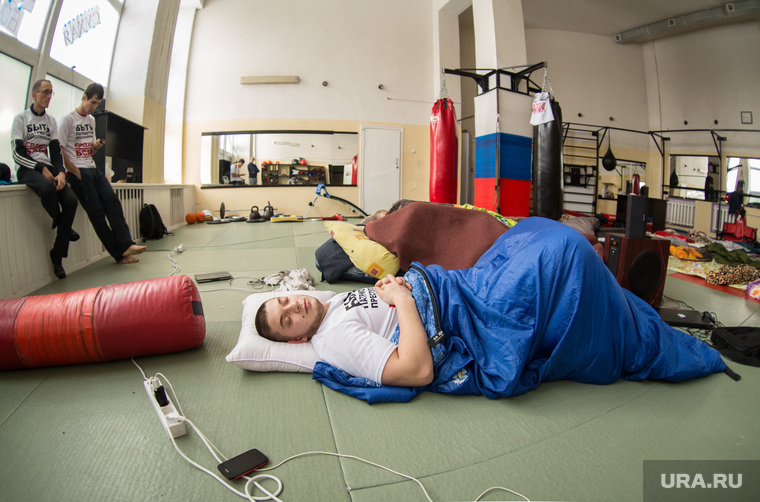 Во время сухой голодовки «Совести» несколько активистов были госпитализированы из-за истощения организма