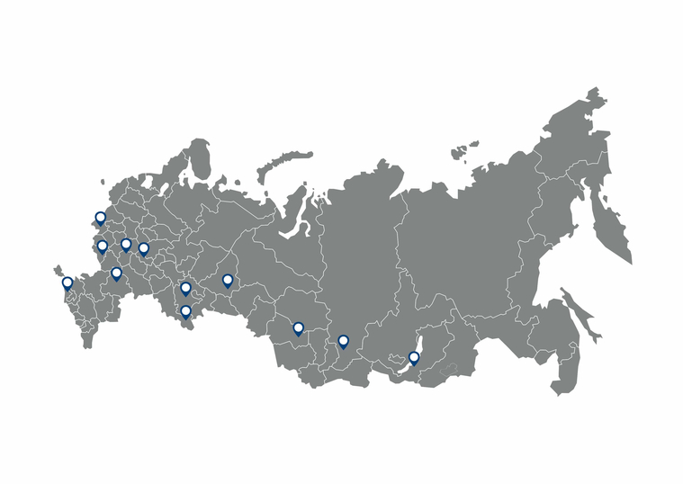 В России выпуском волнистых хризотилцементных листов (шифера) занимаются 12 предприятий