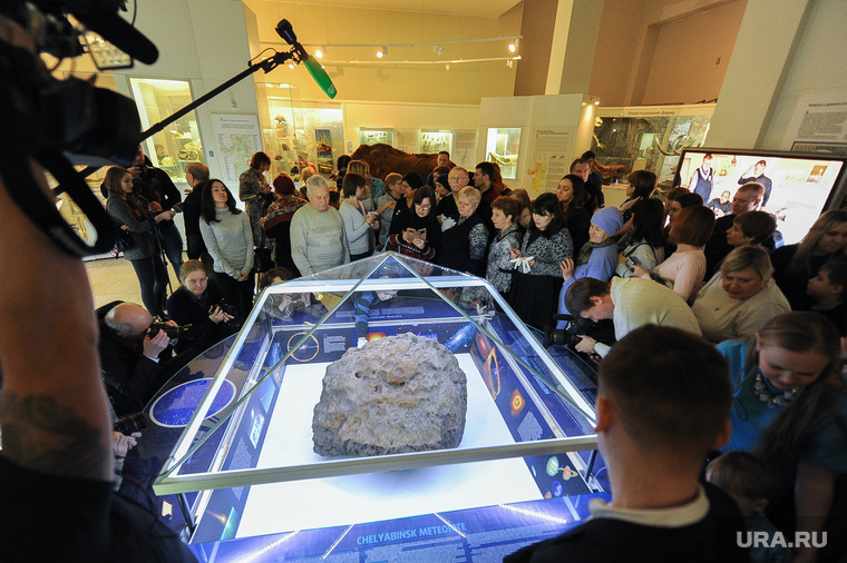 Самый большой осколок хранится в Челябинском краеведческом музее