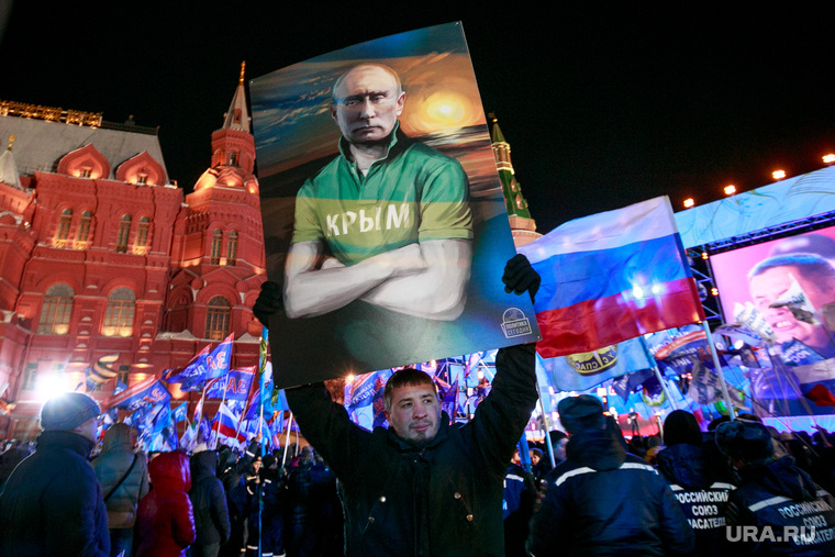 После Крыма поддержка Путина в Москве выросла на 25%