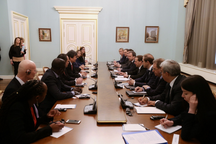 Встреча Дмитрия Медведева с инспекторами Экспо-2025 состоялась при участии губернатора Евгения Куйвашева