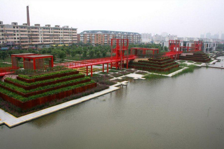 Китайцы решили сделать многоярусный парк на месте свалки