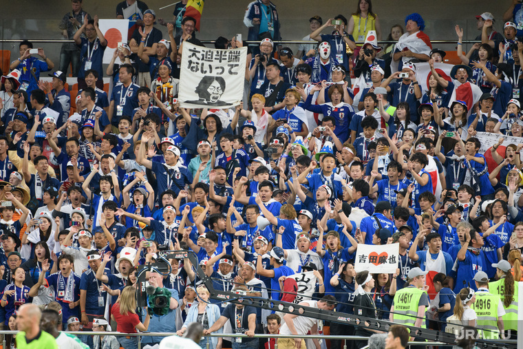 Сборную Японии приехали поддержать несколько тысяч болельщиков