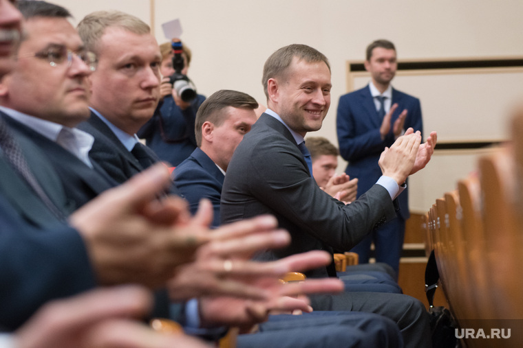 Александр Караваев — самый жизнерадостный участник сегодняшнего заседания
