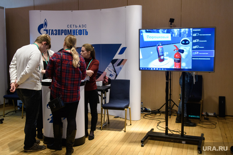 Благодаря VR-проекту стенд «Газпромнефти» был одни из самых выделяющихся