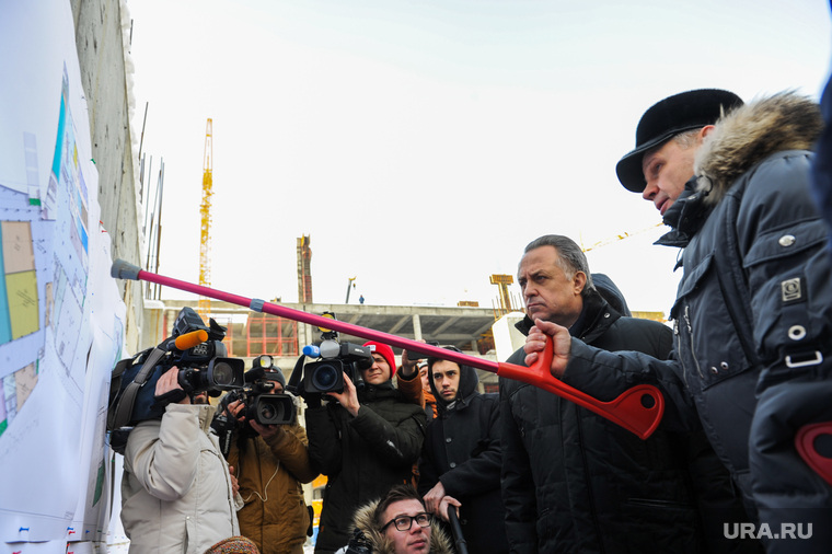 Вице-премьер Виталия Мутко инспектирует стройки к саммитам ШОС и БРИКС. Челябинск