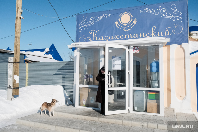 В приграничных населенных пунктах становится все больше магазинов с казахстанскими товарами