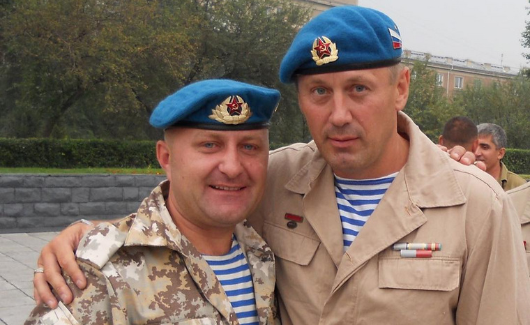 Афганец-разведчик Сергей Жданов (справа) и десантник Валентин Манин