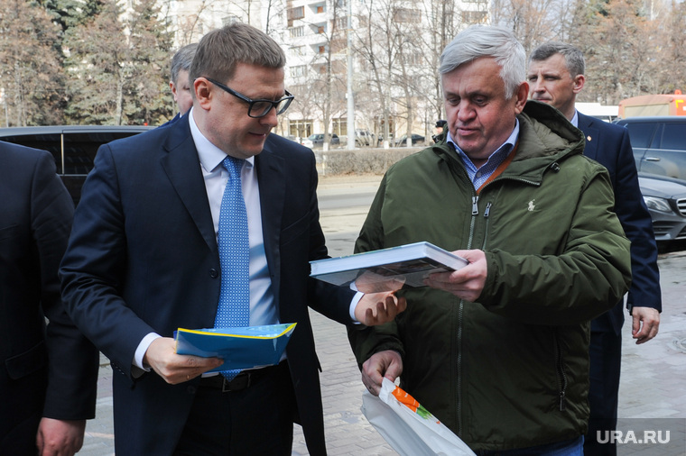 Если Алексей Текслер не возглавит ЗВУ, председателем может стать Андрей Косилов (справа)