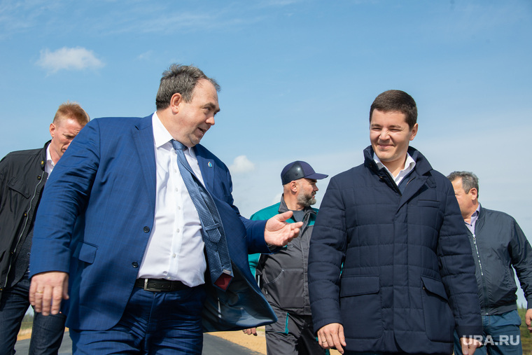 Летом 2019 года Дмитрий Артюхов (справа) планирует повторить объезд муниципалитетов Ямала