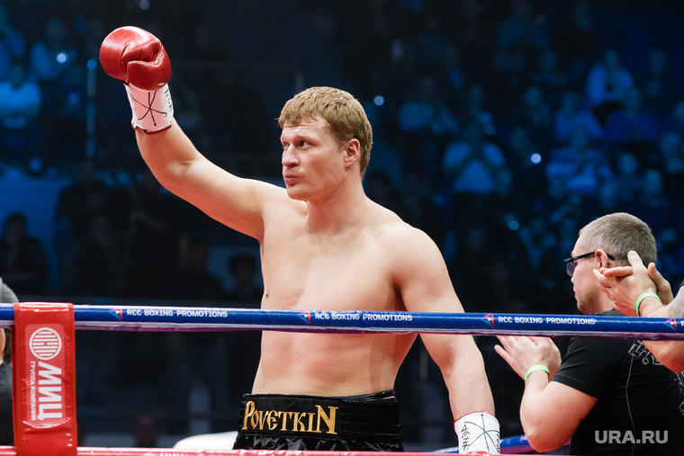 Александр Поветкин выходил на ринг против румынского боксера Кристиана Хаммера