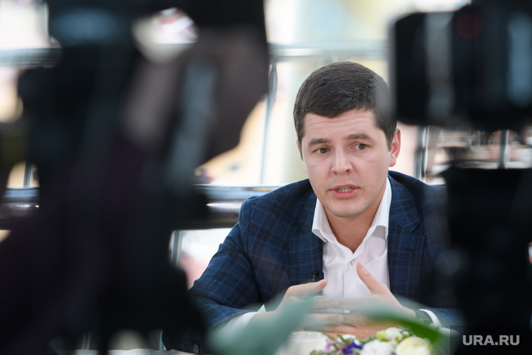 Встреча Дмитрия Артюхова с журналистами. Салехард