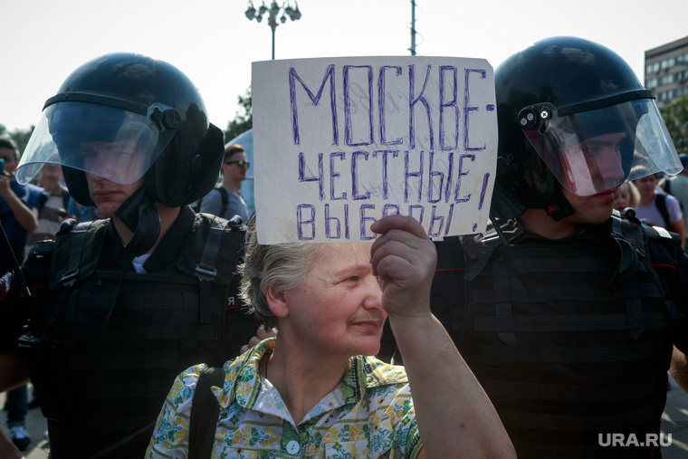 Массовые протесты в Москве не изменили поведение электрората