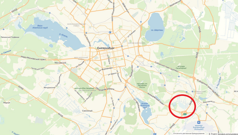 Восточная екатеринбург на карте