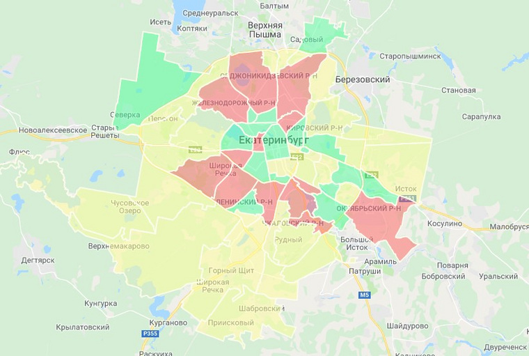 В каком районе екатеринбурга лучше жить. Карта Екатеринбурга разделенная на районы. Екатеринбург район Южный карта. Школы Екатеринбурга на карте. Екатеринбург поделенный по районам.