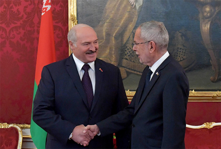 В Австрии президент Белоруссии проявил себя не с лучшей стороны