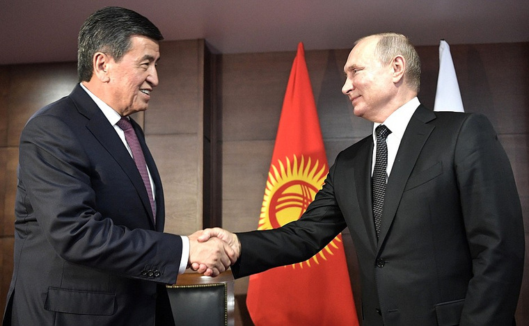 Президенты России и Киргизии встретятся в Екатеринбурга в сентябре