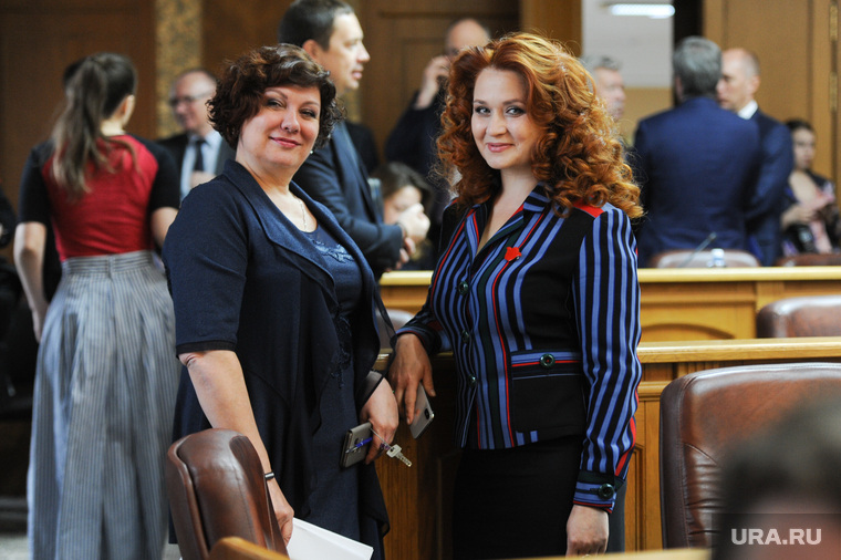 Марина Подубная (слева) и Лена Колесникова (справа) идут на новый срок полномочий