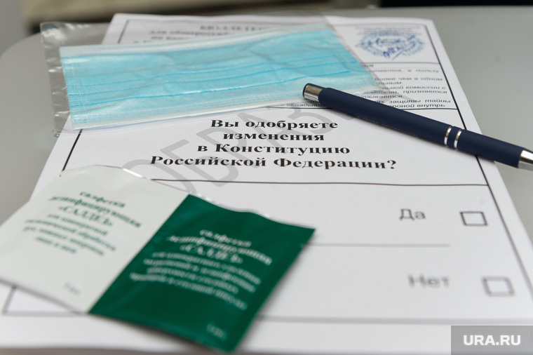 Презентация голосования по поправкам к Конституции РФ в ЦИК. Москва