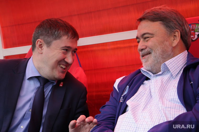 Глава ФАС Артемьев Игорь и губернатор Махонин Дмитрий на Кубке губернатора по регби. Пермь