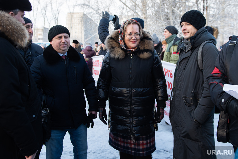 Татьяна Мерзлякова была на митинге 2 февраля 2020 года и заверяла, что жители имеют конституционное право на частную собственность