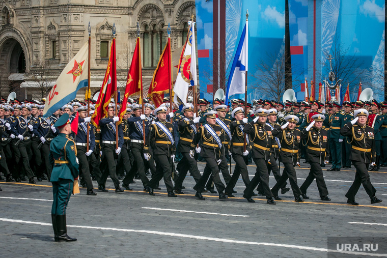 Генеральная репетиция парада на Красной площади. Москва