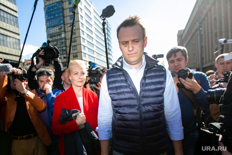 Владимир Путин акцентировал внимание на том, что Алексей Навальный (на фото) осужден за уголовное преступление, а не политику