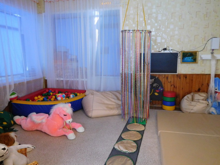 Комнаты психологической разгрузки в доме ребенка