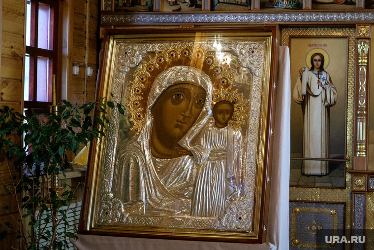 Икона Богоматери в Чимеевском монастыре, Курганская область