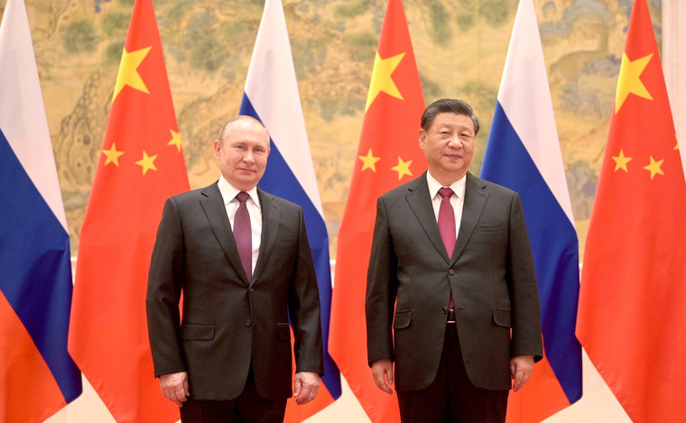 Президент РФ Владимир Путин и глава КНР Си Цзиньпин встретились за несколько часов до открытия Олимпийских игр — 2022