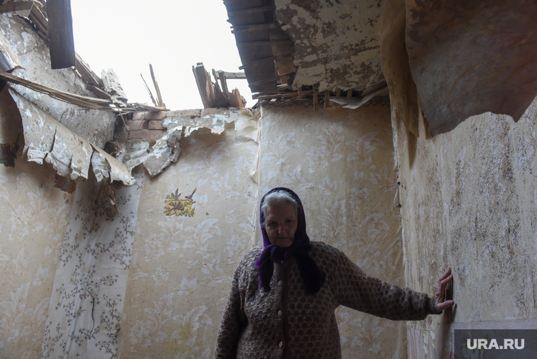 У жительницы Зайцево ударной волной разрушило дом