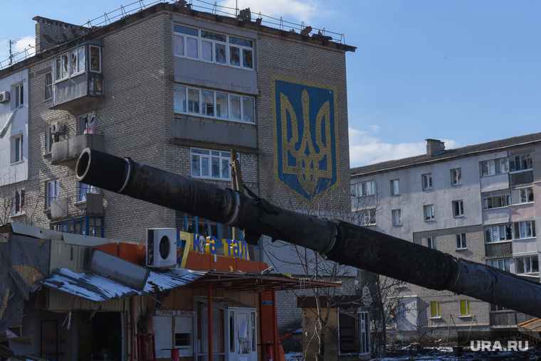 В скором времени украинские символы здесь сменятся символами ДНР